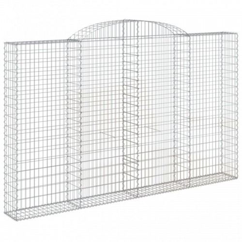 Íves horganyzott vas gabion kosár 300 x 30 x 180|200 cm