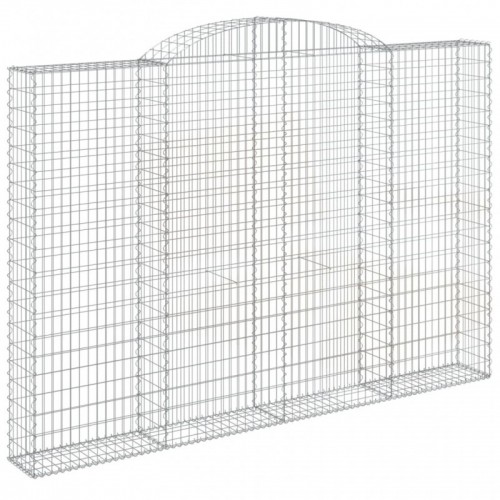 Íves horganyzott vas gabion kosár 300 x 30 x 200|220 cm