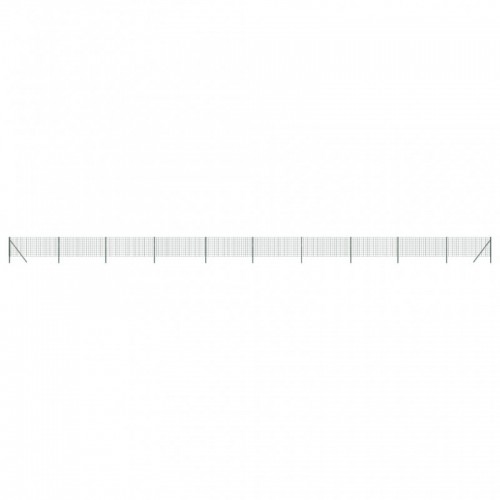 Zöld horganyzott acél drótkerítés 1,1 x 25 m