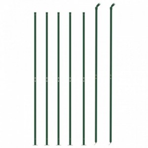Zöld dróthálós kerítés illesztőperemmel 2,2x10 m
