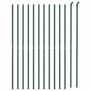 Zöld dróthálós kerítés illesztőperemmel 1,4x25 m