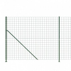 Zöld dróthálós kerítés illesztőperemmel 2x25 m