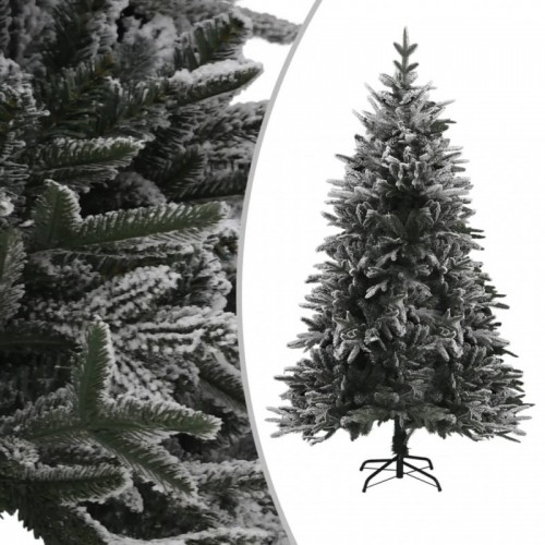 PVC és PE műkarácsonyfa pelyhes hóval 150 cm