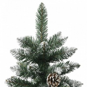 Zöld PVC műkarácsonyfa állvánnyal 240 cm
