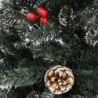 Zöld PVC műkarácsonyfa állvánnyal 240 cm