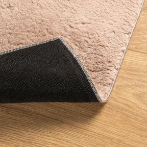 HUARTE púderszínű rövid szálú puha és mosható szőnyeg 200x280cm