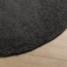 PAMPLONA antracit magas szálú bolyhos modern szőnyeg Ø 280 cm