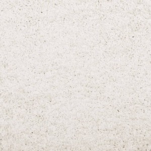 PAMPLONA krémszínű magas szálú bolyhos modern szőnyeg Ø 280 cm