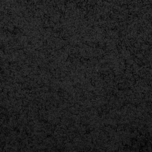 PAMPLONA fekete magas szálú bolyhos modern szőnyeg Ø 280 cm