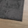 IZA antracit rövid szálú skandináv stílusú szőnyeg 240 x 340 cm