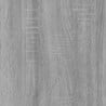 Szürke sonoma szerelt fa mikrohullámúsütő-szekrény 60x57x207 cm