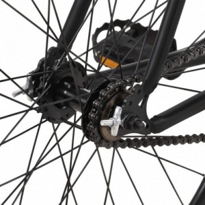 Fekete örökhajtós kerékpár 700c 59 cm