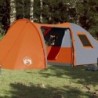 6 személyes narancssárga vízálló kupolás családi sátor