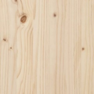 Tömör fenyőfa kerti pad 203,5x48x91,5 cm