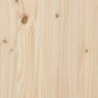 Kültéri tömör fa bárasztal tetővel 112,5 x 57 x 195,5 cm