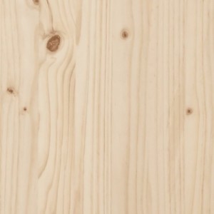 Tömör fenyőfa gabion kerti pad 183x41x60,5 cm