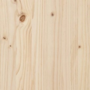 Tömör fenyőfa ültetőasztal polcokkal 82,5 x 45 x 81 cm