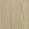 Sonoma tölgy szerelt fa ruhásszekrény fiókokkal 100x40x180 cm