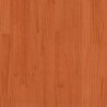 Barna tömör fenyőfa ültetőasztal polcokkal 82,5 x 45 x 81 cm