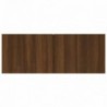4 db barna tölgy színű szerelt fa TV-szekrény 80 x 30 x 30 cm