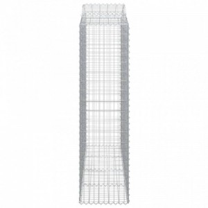 20 db íves horganyzott vas gabion kosár 200x50x180|200 cm