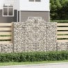 14 db íves horganyzott vas gabion kosár 200x50x160|180 cm