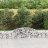 13 db íves horganyzott vas gabion kosár 300x30x40|60 cm