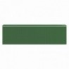 Zöld horganyzott acél kerti fészer 192x689x223 cm