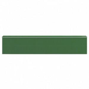 Zöld horganyzott acél kerti fészer 192x938x223 cm