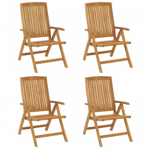 4 db dönthet tömör tíkfa dönthető kerti szék