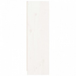 Fehér tömör fenyőfa könyvszekrény 70 x 33 x 110 cm