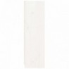 Fehér tömör fenyőfa könyvszekrény 70 x 33 x 110 cm