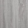 3 részes szürke sonoma színű szerelt fa fürdőszobai bútorszett