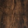 3 részes füstös tölgyszínű szerelt fa fürdőszobai szekrényszett