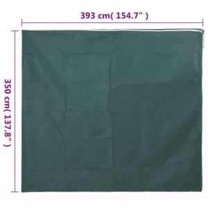 4 db növényvédő huzat cipzárral 70 g|m² 3,93 x 3,5 m