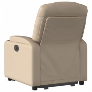 Elektromos cappuccino műbőr felállást segítő dönthető fotel