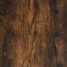 Füstös tölgy színű szerelt fa könyvszekrény 102x28x172 cm