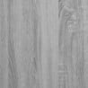 Szürke sonoma színű szerelt fa könyvespolc 102x28x172 cm