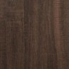 Barna tölgy színű szerelt fa könyvszekrény 102x28x172 cm
