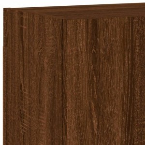 6 darab barna tölgyszínű szerelt fa TV-bútor