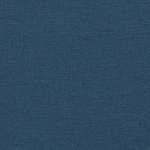 Kék szövet Chesterfield kanapé