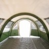 4 személyes zöld vízálló alagút kempingsátor