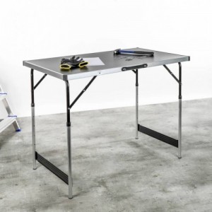 HI összecsukható alumíniumasztal 100 x 60 x 94 cm