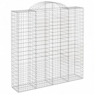 13 db íves horganyzott vas gabion kosár 200x50x200|220 cm