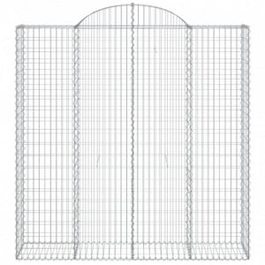 13 db íves horganyzott vas gabion kosár 200x50x200|220 cm