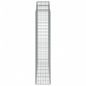 13 db íves horganyzott vas gabion kosár 200x50x200|220 cm