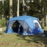 10 személyes kék gyorskioldó vízálló családi sátor