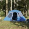 6 személyes kék gyorskioldó vízálló családi sátor