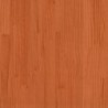 Viaszbarna tömör fenyőfa kerti lábzsámoly 62 x 63,5 x 53,5 cm