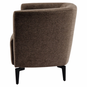Design fotel, barna|fekete, KAPY